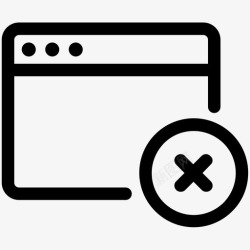 技术分解删除取消放弃图标高清图片