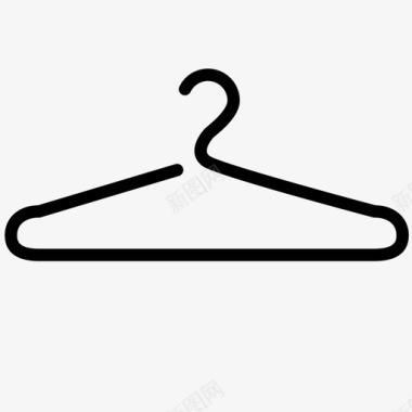 矢量挂架衣架衣柜减法图标图标