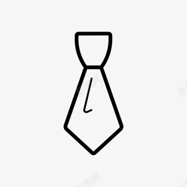 服装领带婚礼服装图标图标