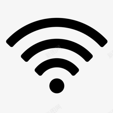 WiFi无线连接wifiaid可用性图标图标