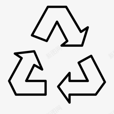 回收再制作重做图标图标
