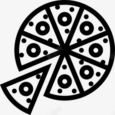 披萨添加另一个图标图标