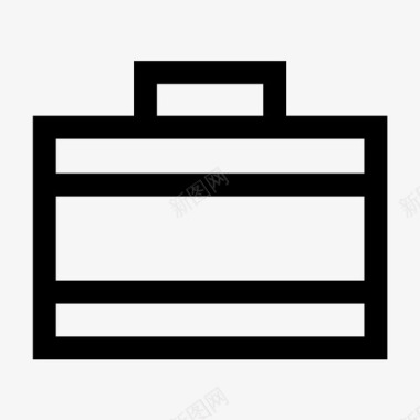手提箱蛋糕木箱图标图标