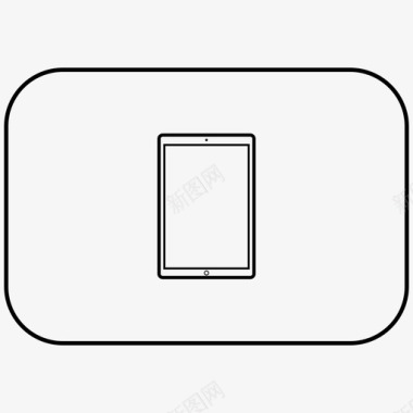 白色ipadapple平板电脑白色ipadipadapple图标图标
