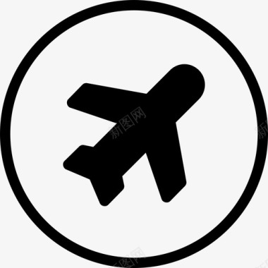 Travel飞机旅游已售图标图标