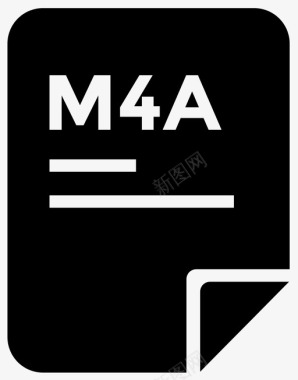 m4a文件苹果应用程序图标图标