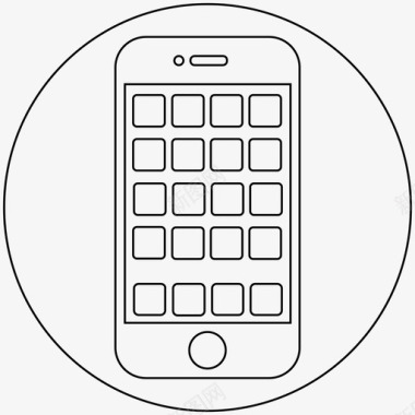应用程序的智能手机智能手机应用程序添加应用程序图标图标