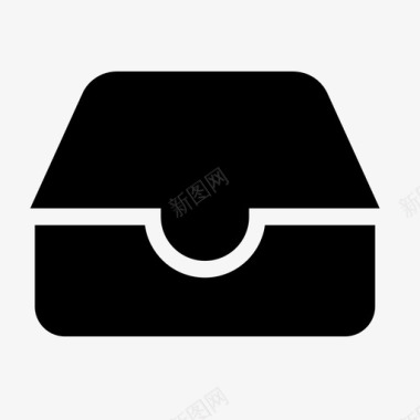 服装标志收件箱杰作邮件图标图标