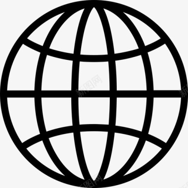 地球仪显示件对象图标图标