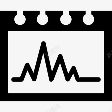 笔记界面科学图标上的科学图形图标