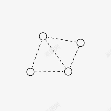 分子连接图连接网络捆绑图标图标