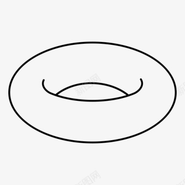 圆环技术图纸形状图标图标