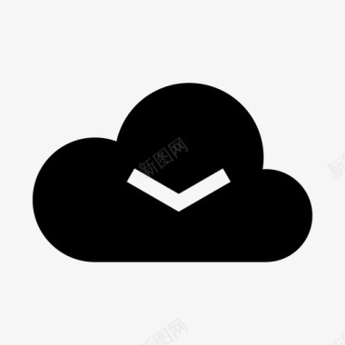 云服务器云云数据存储图标图标