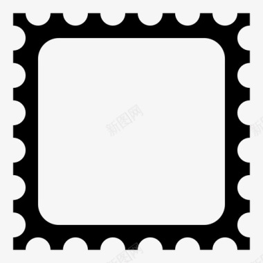 邮票贴纸印章图标图标