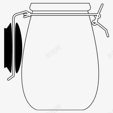 罐子水罐子保鲜图标图标