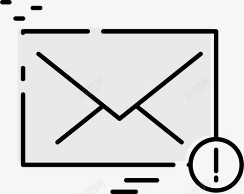 垃圾邮件垃圾邮件营销图标图标