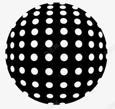 球体水滴时尚图标图标