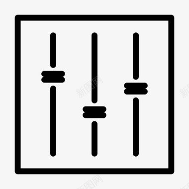 电影特效音量控制器声音制作图标图标