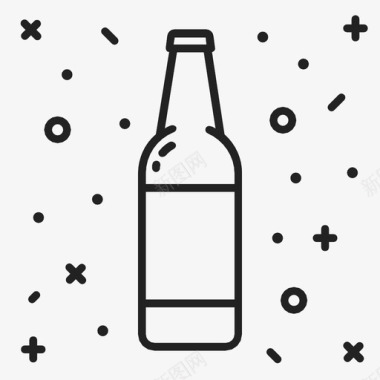 啤酒泡泡啤酒酒酒吧图标图标