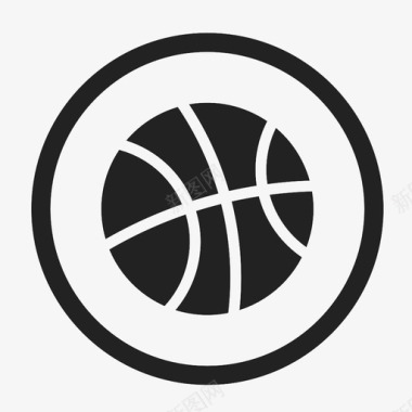 篮球比赛娱乐图标图标