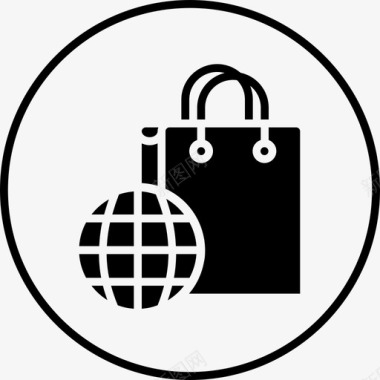 礼品图案购物袋产品图案图标图标