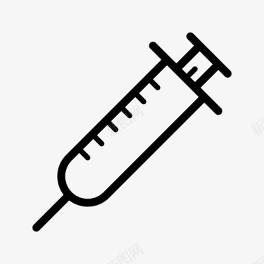 滴雨滴注射器补充剂科学图标图标