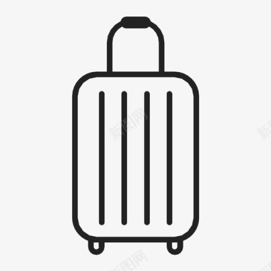 行李运输带采购产品旅行包旅行包带轮箱子图标图标