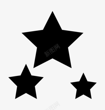 星星出售质量标志图标图标