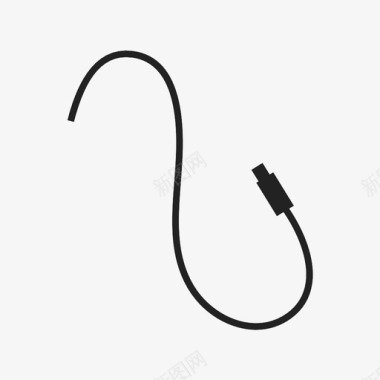 充电电瓶车microusb电源端口图标图标