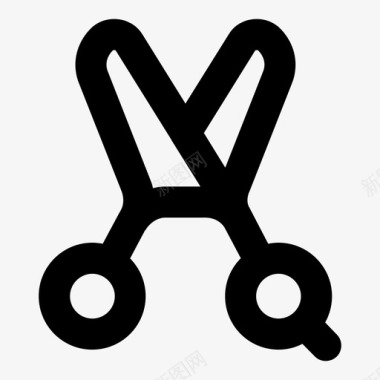 手术剪刀剪刀刀片工艺品图标图标