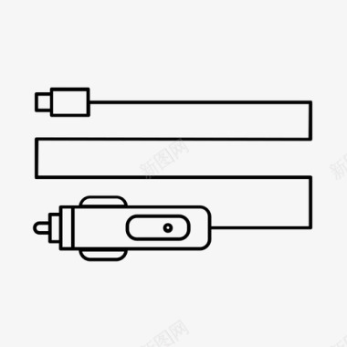 电池充电器电子产品和电器图标图标