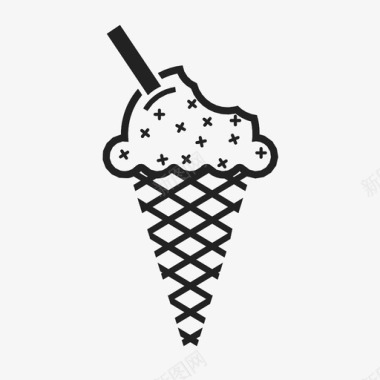 多重好礼冰淇淋筒减法多重图标图标