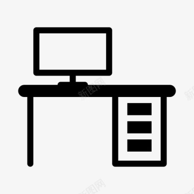 商务系统桌面桌面宽馅饼图标图标