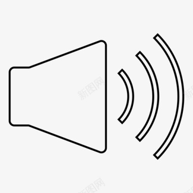 音量波动音量音量控制声音音频按钮图标图标