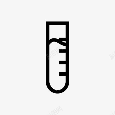 展示商业信息试管物体材料图标图标