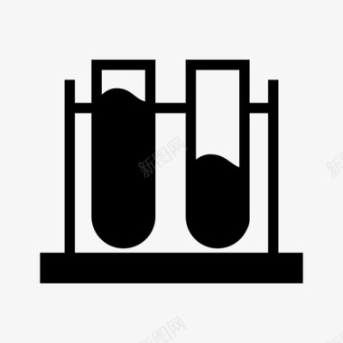 展示商业信息试管架物体材料图标图标