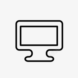 系统登陆电脑个人电脑显示器图标高清图片