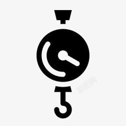 吊秤吊秤吊钩公斤图标高清图片