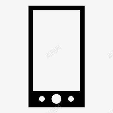 手机腾讯视频智能手机触摸屏电话图标图标