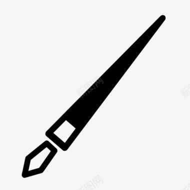 水笔钢笔书写签名图标图标