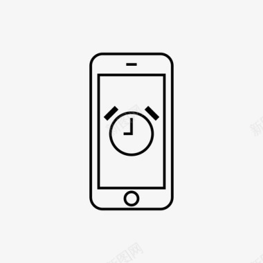 短信手机icon智能手机闹钟unionsignal图标图标