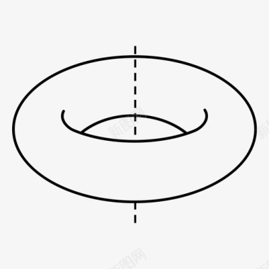 圆环标志形状图标图标