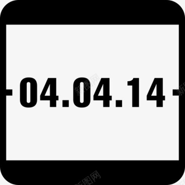 2014年4月4日事件日历页面界面日历图标图标