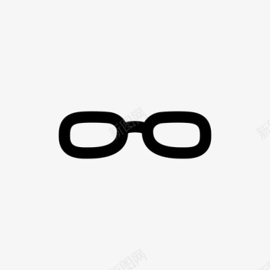 乐符桥梁眼镜视力阅读图标图标