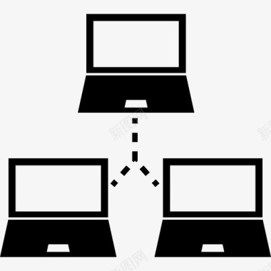 支付的标识符号三台计算机教育网络符号联网学术1图标图标