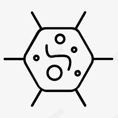 细菌散播时间贝沙菲图标图标