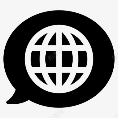 全球信息maudlin互联网图标图标