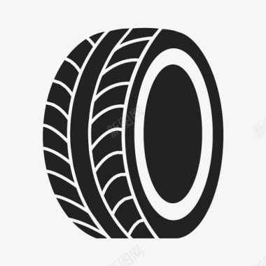 圆环轮胎圆环赛车图标图标