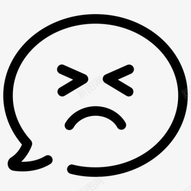 苦笑图标图标
