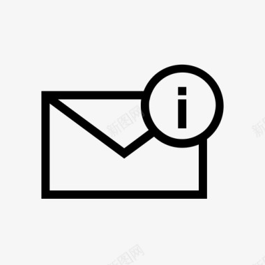 邮件信息邮局通知图标图标